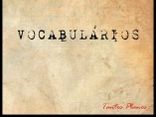 VOCABULÁRIOS