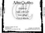 ALFA QU4TRO